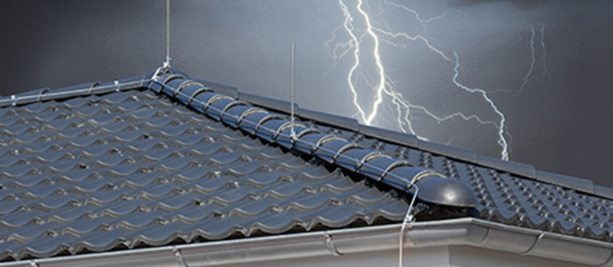 Äußerer Blitzschutz bei Elektroanlagenbau Alisch GmbH in Zörbig